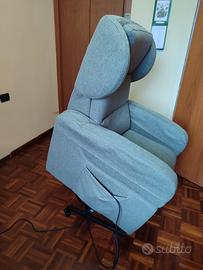 Poltrona reclinabile elettrica