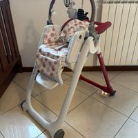 Seggiolone Chicco Polly Progress con arco giochi