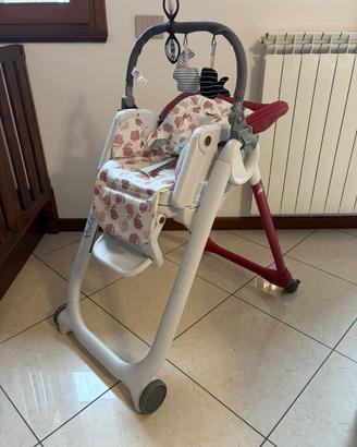 Seggiolone Chicco Polly Progress con arco giochi