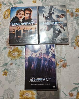 Saga Divergent DVD completa – ITA/ENG – 3 film