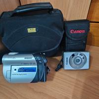 videocamera più fotocamera 