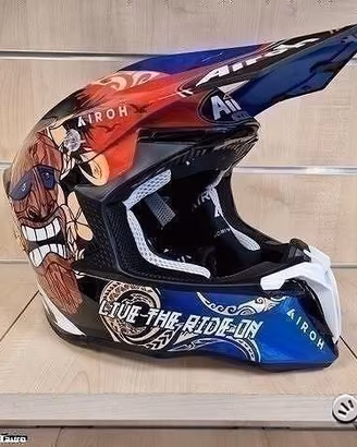 AIROH Casco Cross Twist 2.0 - Tiki - Gloss