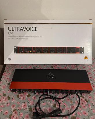 Behringer Ultravoice  UV1 - preamp e interf. USB
