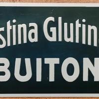 Targa in metallo "Pastina Glutinata Buitoni" Perfe