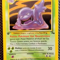 Pokémon - Muk 13/62 Fossil ITA 1° edizione