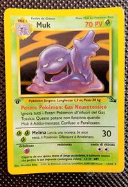 Pokémon - Muk 13/62 Fossil ITA 1° edizione