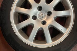 4 cerchi in lega 16'' peugeot+ 4 gomme michelin