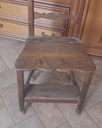 SEDIA INGINOCCHIATOIO IN LEGNO
