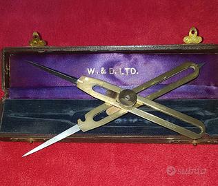 Strumenti di misura antichi w.&d. ltd. inglese