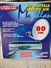 Parabola con kit digitale