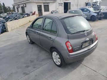 Nissan micra 3 k12 1.5 dci 65cv 03-10 ricambi