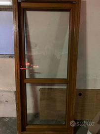 Porta finestra pvc vasistas