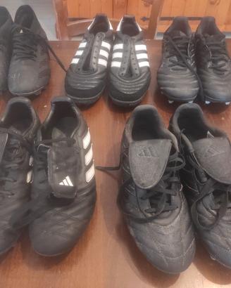 Scarpe da calcio Adidas, usate in buone condizioni