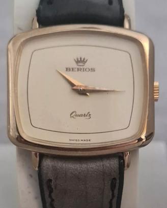 NUOVO Orologio Unisex Berios Swiss Made vintage 