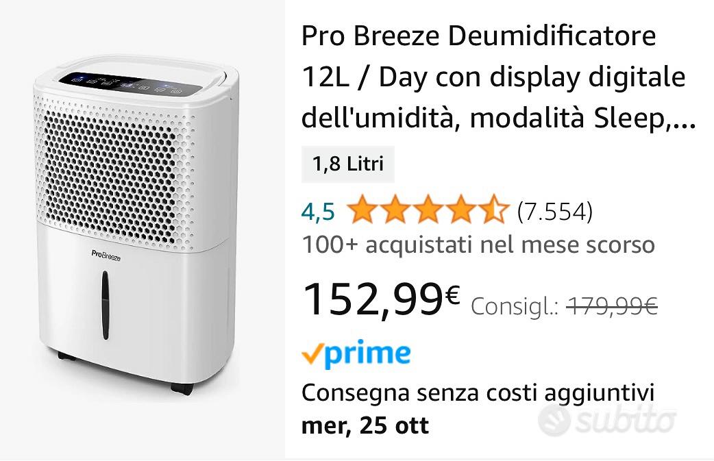 Deumidificatore Pro Breeze - Elettrodomestici In vendita a Pavia
