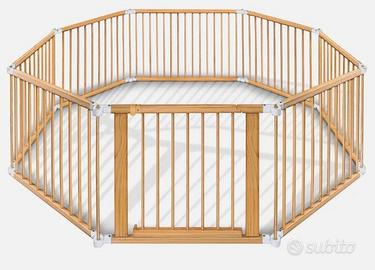 BOX RECINTO BAMBINI IN LEGNO - XXL (KIDUKU)