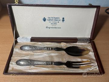 Posate per insalata in Argento vintage
