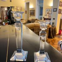 Candelieri in cristallo Versace