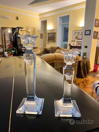 Candelieri in cristallo Versace