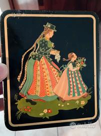 VECCHIA SCATOLA DI LATTA "SICA" BARI - MILANO