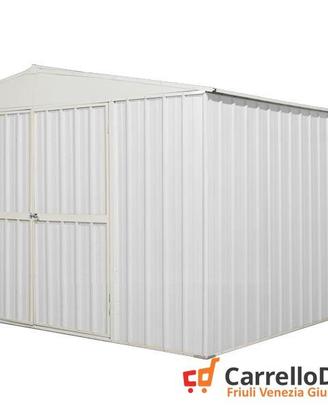 Box prefabbricato acciaio lamiera 360x430 bianco