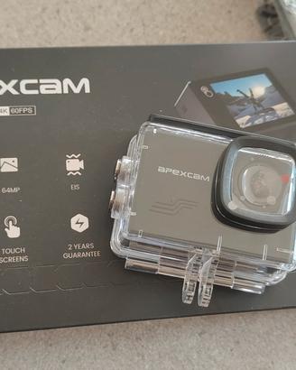 Action Cam Apexcam M80PRO 4K 64MP – EIS, Touch Scr