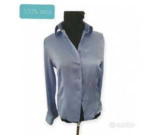 Camicia raso di seta M