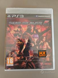 Dead or Alive 5 Ps3 Playstation 3 NUOVO
