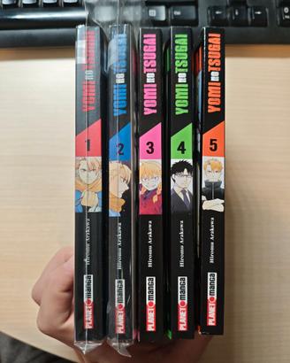 Yomi no tsugai serie vol 1-5, lingua italiana