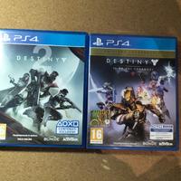 Destiny 1 e 2 per ps4