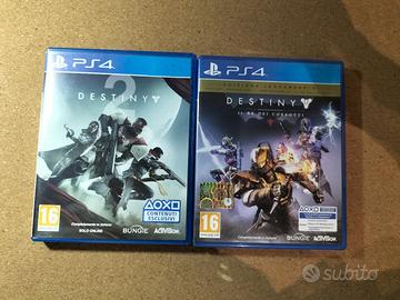 Destiny 1 e 2 per ps4