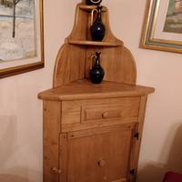 Angoliera in castagno massello 