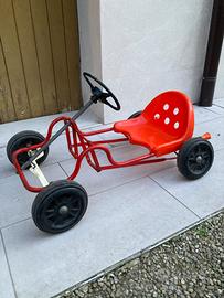 Auto a pedali gokart Ampatoys anni 70