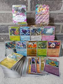 130 carte pokemon con carte speciali ultra rare