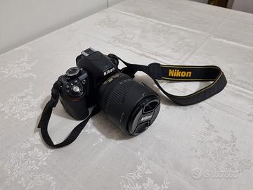 reflex d3100 + ottica 18 -105 
