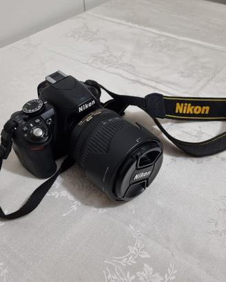 reflex d3100 + ottica 18 -105 