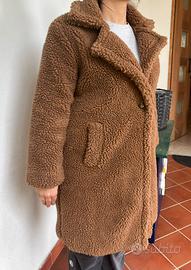 Cappotto effetto teddy