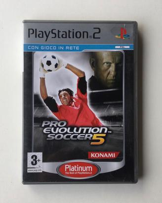 Pro Evolution Soccer 5 (PES 5) - PS2 Platinum