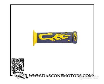 Manopole FIAMMA (Coppia) – 125mm , Gel , Nero Gial