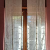 3 coppie di tende PER VETRO
