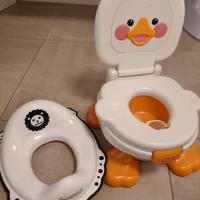 Vasino e riduttore wc nuovi