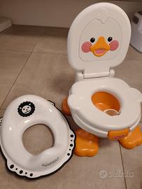 Vasino e riduttore wc nuovi