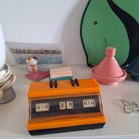 calendario perpetuo anni 70 vintage 