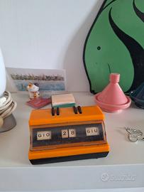 calendario perpetuo anni 70 vintage 