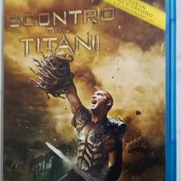 Confezione blu ray + DVD "Scontro tra Titani"