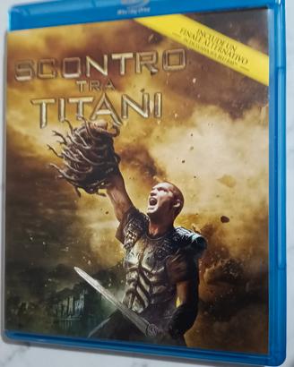 Confezione blu ray + DVD "Scontro tra Titani"