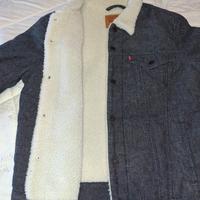 giacca Levi's Strauss jeans imbottito L 