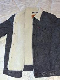 giacca Levi's Strauss jeans imbottito L 