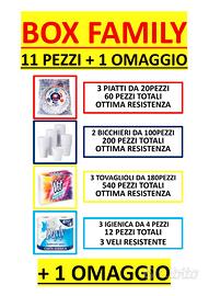 BOX Family Casalingo, 11 Pezzi+1 Omaggio.