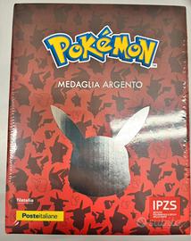 Collezionismo  - moneta argento Pokemon